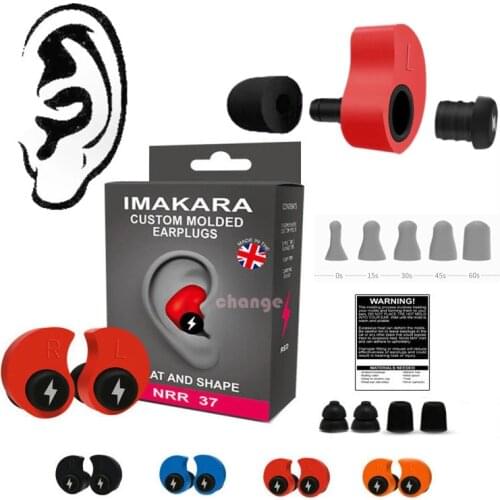 Ear Plugs Sleep Silicone Black Soundproof Tapones Oido Ruido Noise Reduction Filter For Ears Earplug Soft Foam Sleeping Earplugs