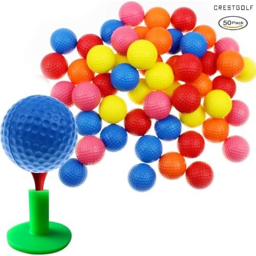 Crestgolf Golf Balls PU Foam Sponge Outdoor/Indoor Ball Practice Training Ball Soft Balls Kids Toy Animals Balls for Fun 12pcs