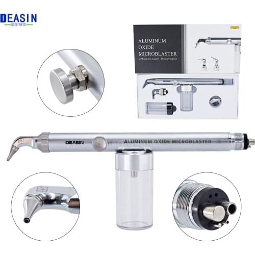 DEASIN 2in1 Dental Aluminium Oxid Micro blaster/Dental Alumina Luft Abrieb Polierer Microetcher Sandstrahlen Mit Wasser Spray