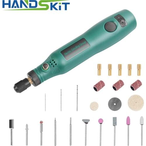3.6V Li-on 2.3mm Collet Cordless Rotary tool Three-Speed w/ 24 Pcs Rotary accessory Kit & USB Charging Cable Mini Drill
