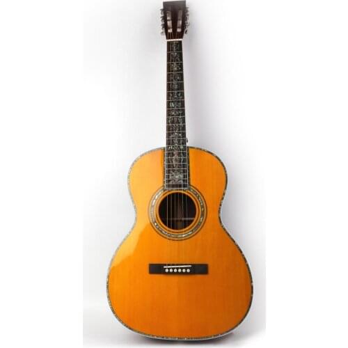 Good quality solid wood acoustic guitar free shipping