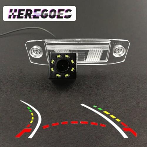 Wireless Car CCD Rear Camera Fisheye 8 12 led dynamic Night Vision For Hyundai Elantra Accent Tucson Veracruz Sonata Terracan