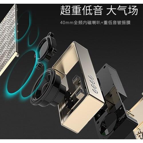 F5 wireless bluetooth speaker outdoor mini card audio outdoor mobile phone subwoofer portable