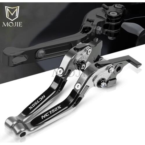 For Honda NC750X NC750 X NC 750 X NC 750X 2014-2015 Motorcycle Accessories CNC Adjustable Folding Extendable Brake Clutch Levers