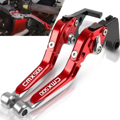 FOR HONDA REBRL CMX500 2017 2018 2019 Motorcycle handbrake Folding Extendable Adjustable Handle Clutch Brake Levers CMX 500