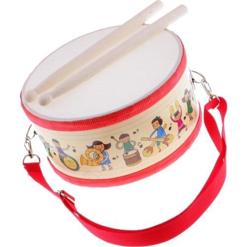 Snare Drum Polyester Hand Percussion Set for Kids Musical Instrument Toys