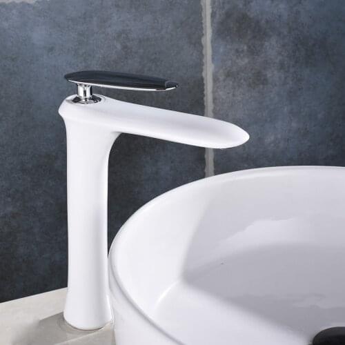MJEBM White Bath Mixers