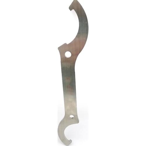 Motorcycle Rear Shock Steering Stem Wrench Stainless Steel Rear Shock Absorber Wrench