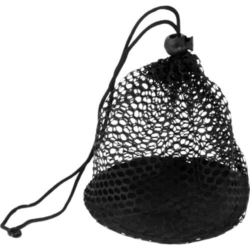 Durable Nylon Mesh Nets Bag Pouch Golf Tennis Ball Carrying Holder Storage