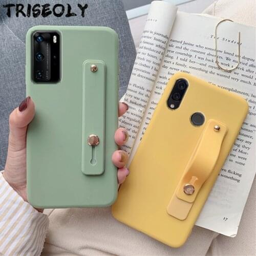 Wrist strap Hand Band Silicon Case For Huawei Honor 8x Max Cases For Honor 20 10 8 9 Lite Play 3 View 10 20 V30 7X 9X Pro Cover