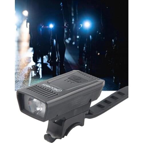 Bicycle Headlight Rechargeable USB Mountain Bike Front Light LED Bike Front Light Head Lamp MTB Road Bicycle Accessories