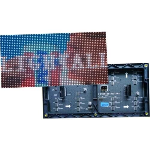 LED Running Line P4 Indoor Full Color HD 64*32Pixel 1/16 Scan 256x128mm RGB SMD LED Display Module