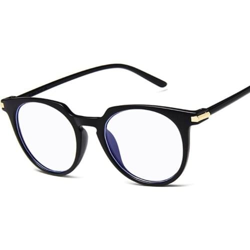 Vintage Cat Eye Glasses Women Transparent Lens Eyeglasses Ladies Myopia Eyewear Female Super Light Spectacle Frame Gafas