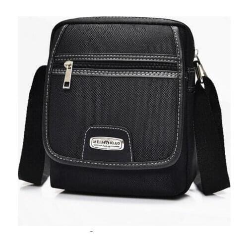 High Quality Men Small Messenger Bags Nylon Waterproof Fashion Black Super Designer Crossbody Shoulder Bag For Travel Business