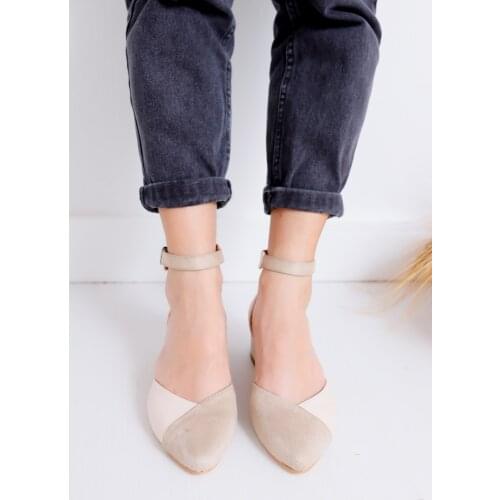 Holly Heels Complexion Skin-Suede Shoes