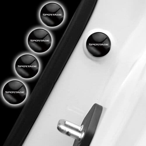 2cm PVC Car Door Shock Absorber Cushion Gasket Soundproof Patch Sticker For Kia Sportage 2010-2021 Car Accessories