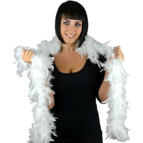 2Yard Natural Fluffy Turkey Marabou Feathers Boa Crafts DIY Wedding white Feather Plume For Clothing Home Party Decoration 60g