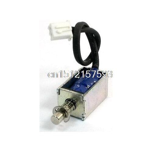 3mm 10g 0.02lb Push Pull Type Linear Lift Electromagnet Solenoid DC 6V