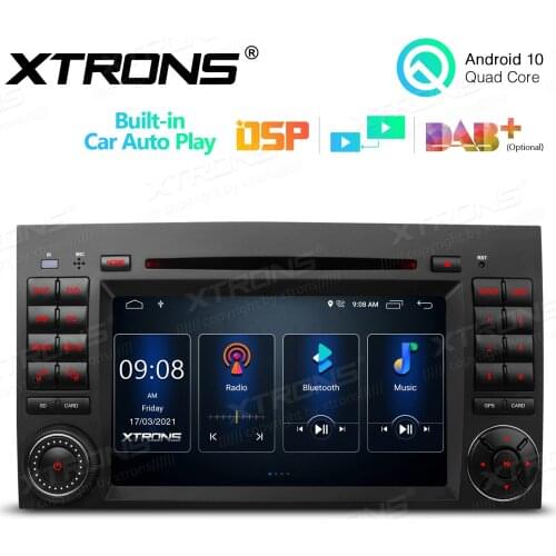 7" Android 10.0 OS Car DVD Multimedia System Player GPS Radio for Mercedes-Benz Sprinter W906 2006-2012 & A-Class W169 2004-2012