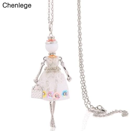Chenlege women long chokers big necklace boho chains handmade charm big collar maxi female pendants fashion jewelry wholesale