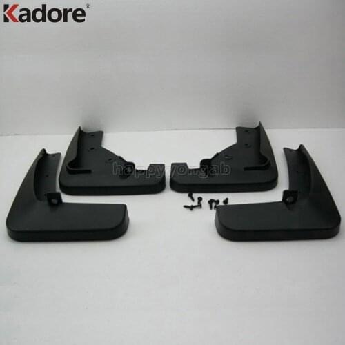 For Mitsubishi ASX 2010-2012 ABS Plastic Splash Guard Mud Flaps Splash Guard Mudflap Dash Board Mudguard Fender Cover 4pcs/set