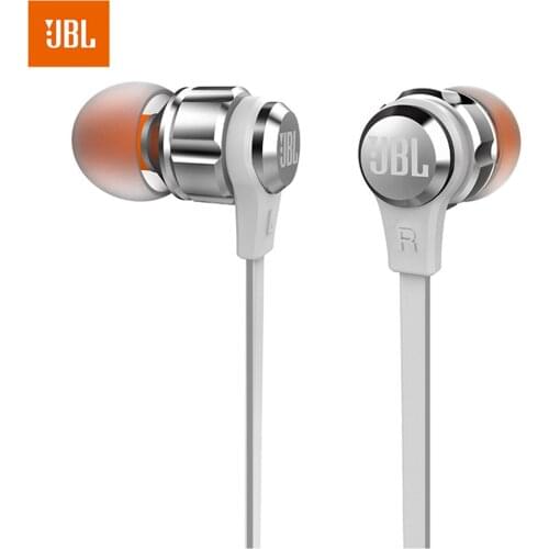 JBL T180A In-Ear Stereo Earphones 3.5mm Wired Sport Gaming Headset Pure Bass Earbuds Handsfree With MIC