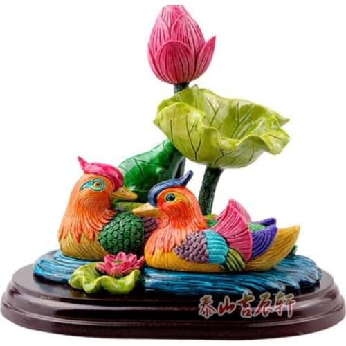 Cochin pottery Lotus A hundred years of good luck Marriage increases couples 'feelings Wedding gift