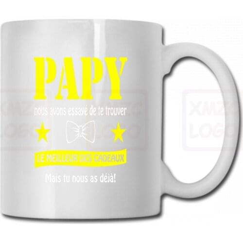 Mug Cup Noel Personnalise Papy Le Meilleur Des Cadeaux Mais Tu Nous A Deja T157 Women Men