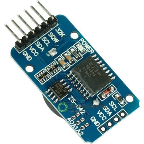2PCS DS3231 AT24C32 IIC Precision RTC Real Time Clock Memory Module 3.3 - 5 .5 V For Arduino Without Battery New Original