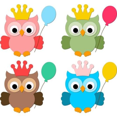 New Owl Puzzle Wooden Die Scrapbooking N17 Cutting Dies Multiple Sizes Compatible With Most Die Cutting Machines