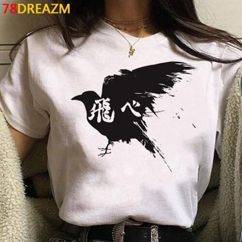 Oya Oya Oya Haikyuu clothes male japanese aesthetic tumblr print top tees t-shirt kawaii ulzzang