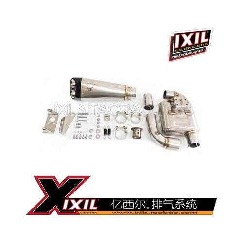 Original IXIL Motorcycle Exhaust System For CFMOTO MT650 Motocross Exhaust Modification For Nondistructive Shock-Absorbent
