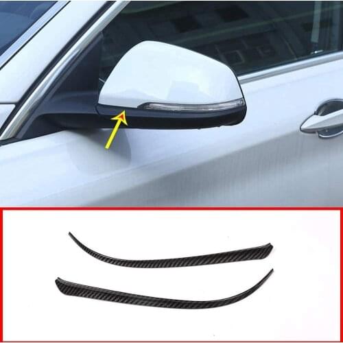 ABS Plastic Side Rearview Mirror Strips Cover Trim For BMW X1 F48 1 2 Series Active Tourer F45 F46 218i 2016 2017 X2 F47 2018