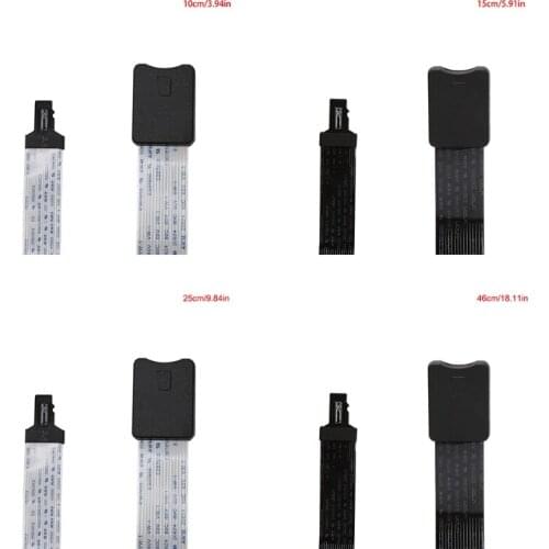 H05B TF Male To MicroSD Female Card Reader Extension Adapter Cable For Phone GPS TV