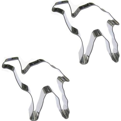 Camel shape 2 piece biscuit cutting molds, baking tools, cake decorating soft candy tools