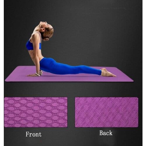 High quality natural rubber environmental protection Ultra thin Skin-friendly non-slip absorbent Yoga Mat