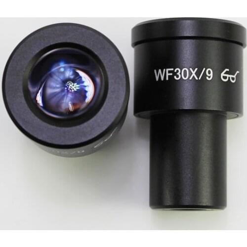 Stereo Microscope 30X Widefield Eyepiece Lens High Eyepoint Ocular 30mm Mounting Size WF30X 9mm 1 PC