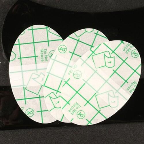 10 Sheets Adhesive Gel Blister Plaster Waterproof Invisible Clear Heel Stickers Cushioned Shoes Pads Anti-Slip Foot Care Tool