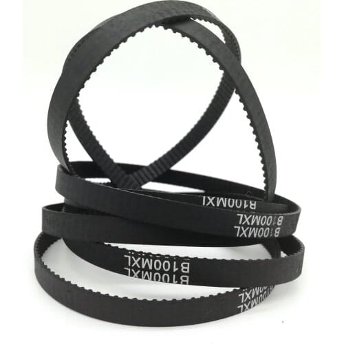 10pcs/lot, MXL Belt, Closed-loop, B100MXL, 3mm 6mm width