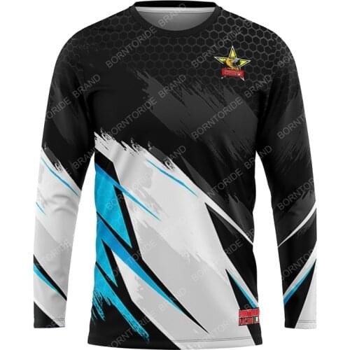 2021 enduro jerseys BORNTORIDE BRAND motocross mx bike mtb cycling t-shirt men summer team camiseta dh long sleeve Jersey
