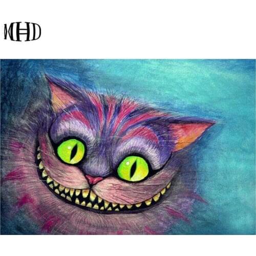 5d diy diamond painting cat picture full square 3D diamond embroidery crystal rhinestone cross stitch ornament gift 40x60CM