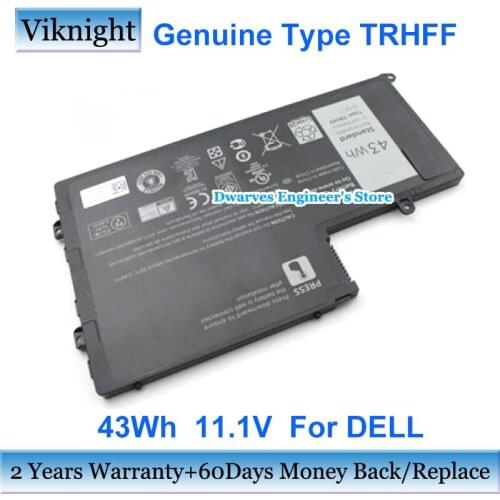 43Wh TRHFF Battery For Dell Inspiron 15 5000 5547 5548 5565 5545 5442 Inspiron 14MD 1328S 1528R 1628R 1628S Inspiron 15MD Series