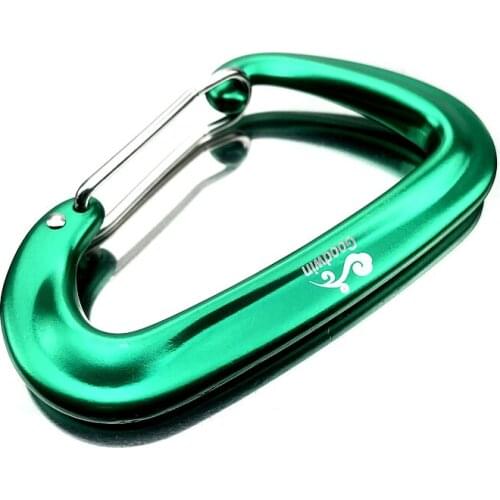 Goodwin 12KN 7075 Aluminum Hammock Swing Safety Buckle Carabiner Quickdraw Quick Hanging Hook