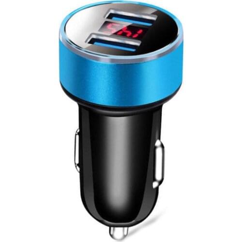 0~600C Car Charger 12V/24V Cigarette Lighter 15W 2100mA LED Voltmeter 3.1A Digital