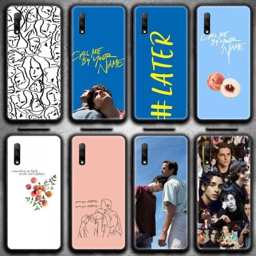 Call Me By Your Name Phone Case for Huawei Honor 30 20 10 9 8 8x 8c v30 Lite view 7A pro