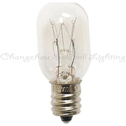 Good!miniature Lighting Bulbs 240v 10w E12 T20x48 Free Shipping A297