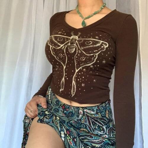 Женские футболки с принтом PAIYIGE China At AliExpress