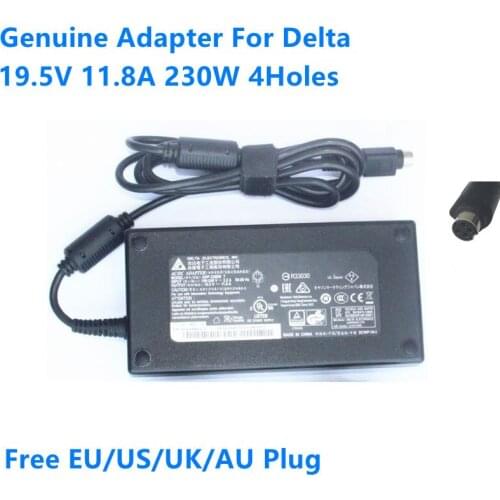 Genuine 19.5V 11.8A 230W Delta ADP-230EB T AC Adapter For MSI GT62VR 7RE-417CN CLEVO NP9752 P750ZM A12-230P1A Laptop Charger