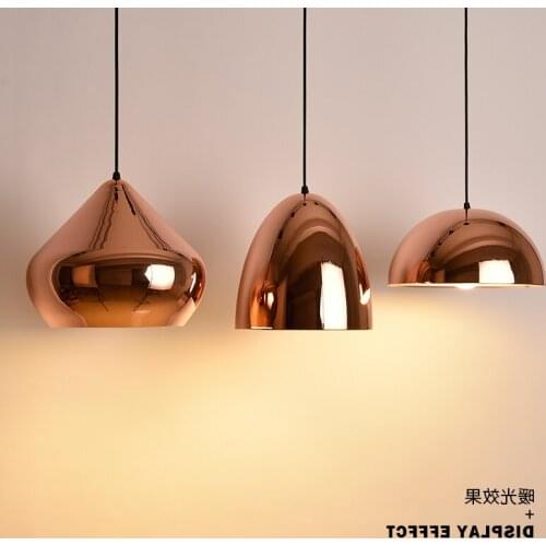 Nordic led iron deco chambre luminaria pendente deco maison pendant lamp kitchen dining bar chandelier living room bedroom