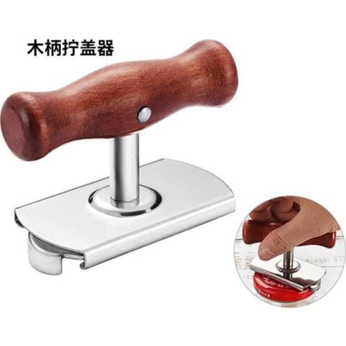 Manual Stainless Steel Easy Can Jar Opener Adjustable 1-4 Inches Cap Lid Openers Tool Kitchen Gadgets